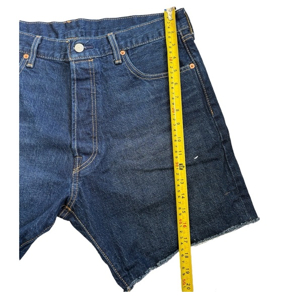 Levi’s 501 ‘93 Premium Shorts Men’s  36 Button Fly Raw Hem 90s Grunge Skater - Picture 7 of 12